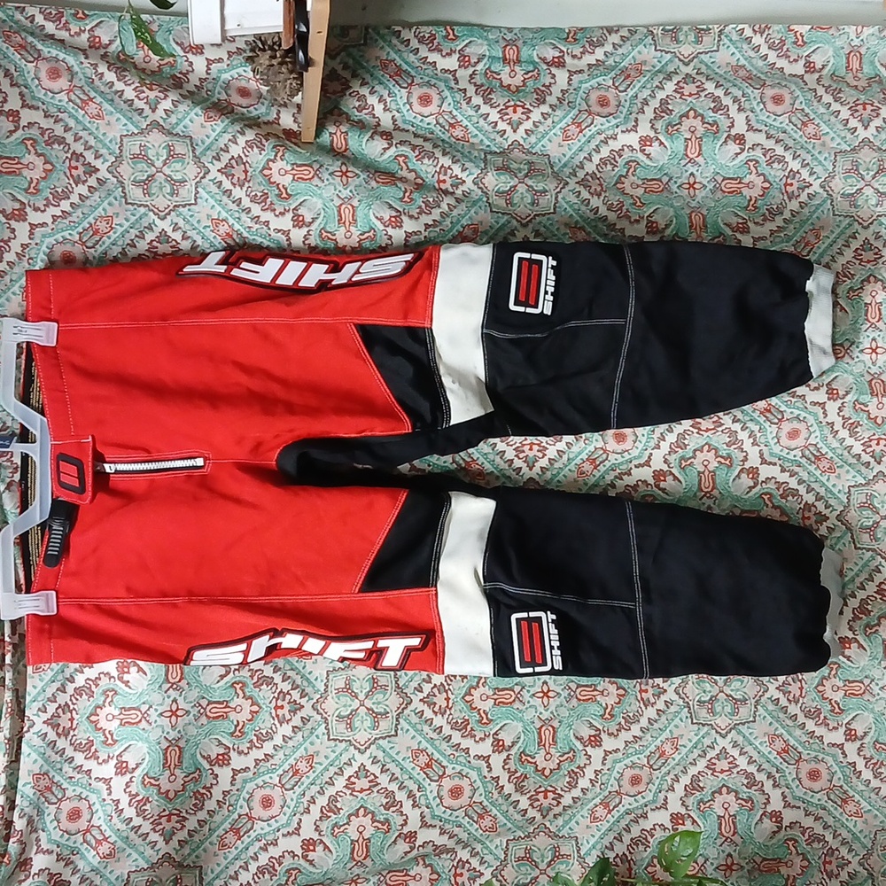 RARE Shift Red Motorcycle Pants, Size 36, Preowned